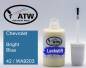 Preview: Chevrolet, Bright Blue, 42 / WA9203: 20ml Lackstift, von ATW Autoteile West.